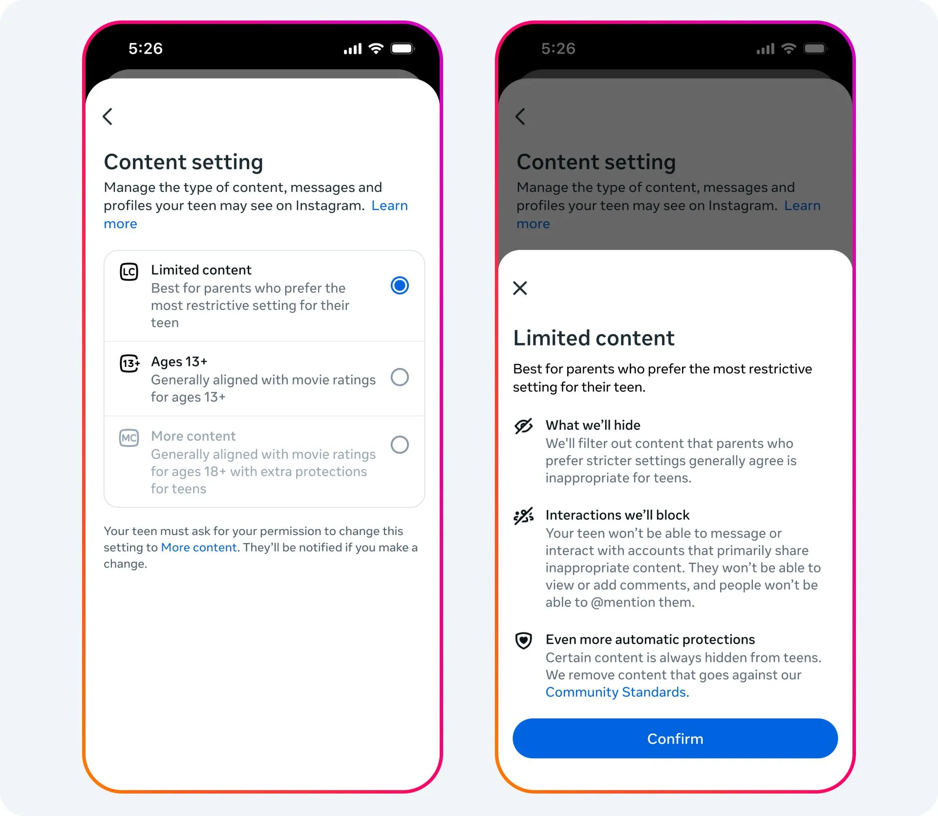 A funcionalidade de maior segurança não será automática.