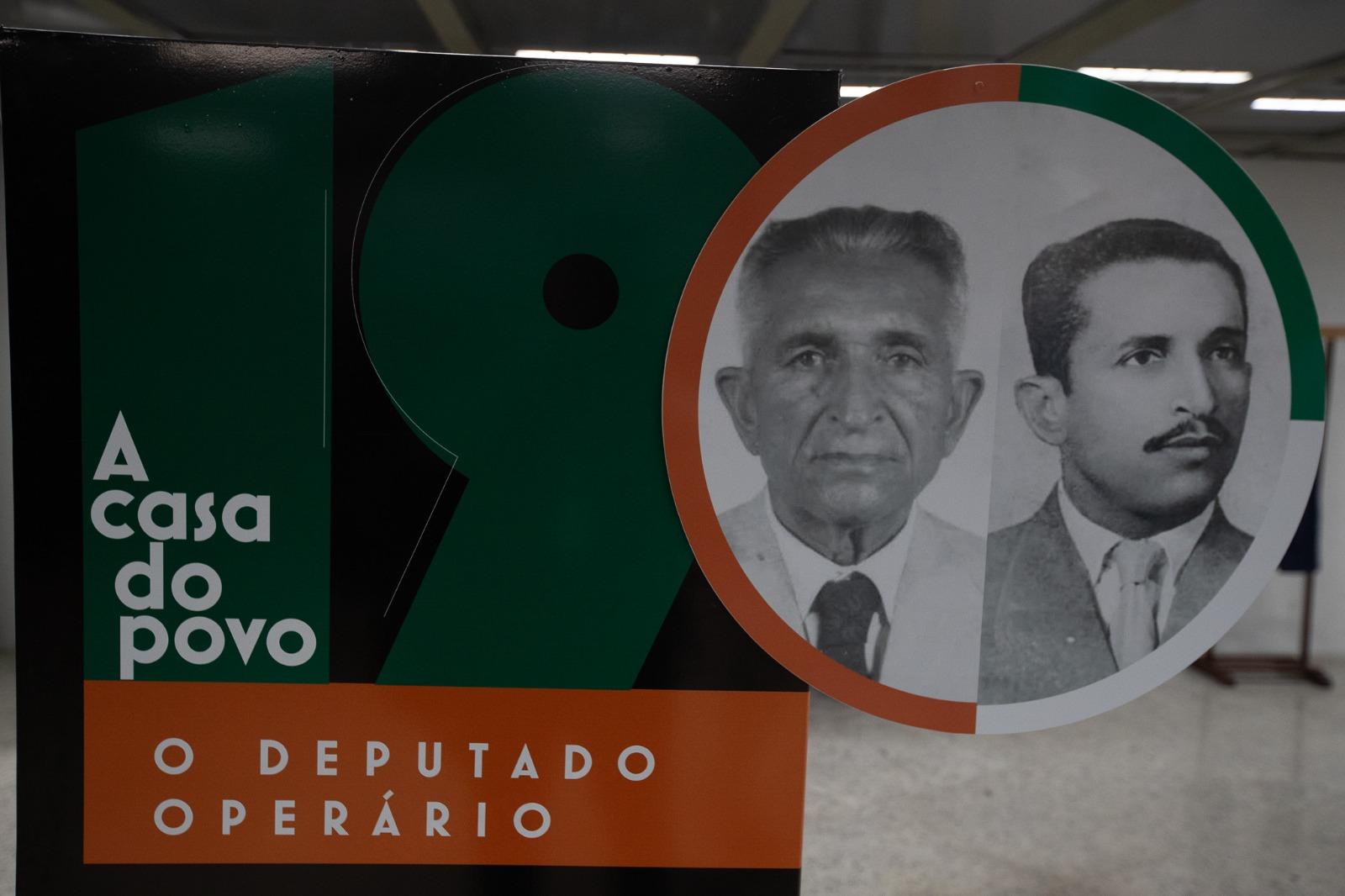 Deputado operário foi destaque na exposição de 190 anos da Alece