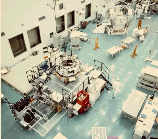 Imagem mostra o teste de comunicação da sonda Voyager.