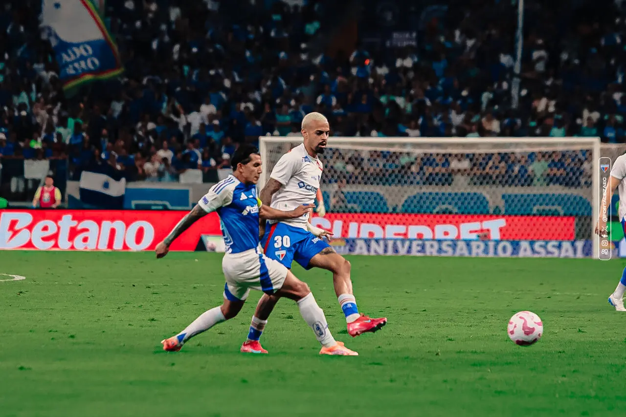 Pierre em ação pelo Fortaleza