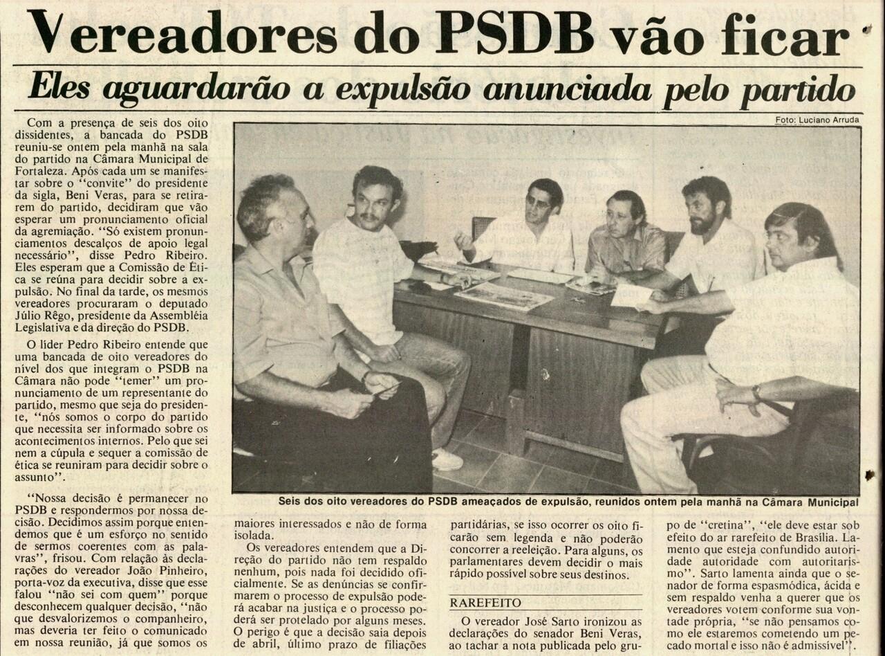 Print de edição do Diário do Nordeste de 31 de dezembro de 1991