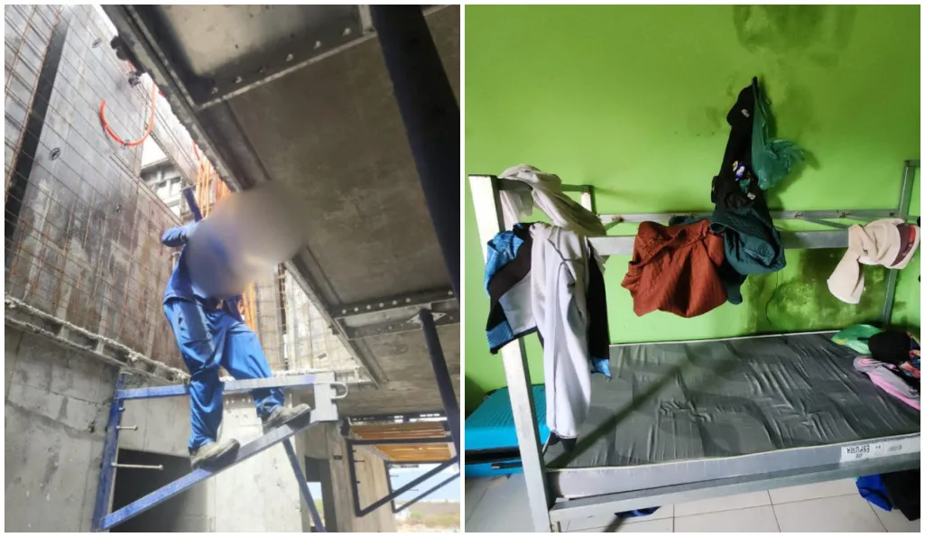 Trabalhadores eram submetidos a várias situações de risco e dormiam em alojamento sem nenhum tipo básico de conforto.