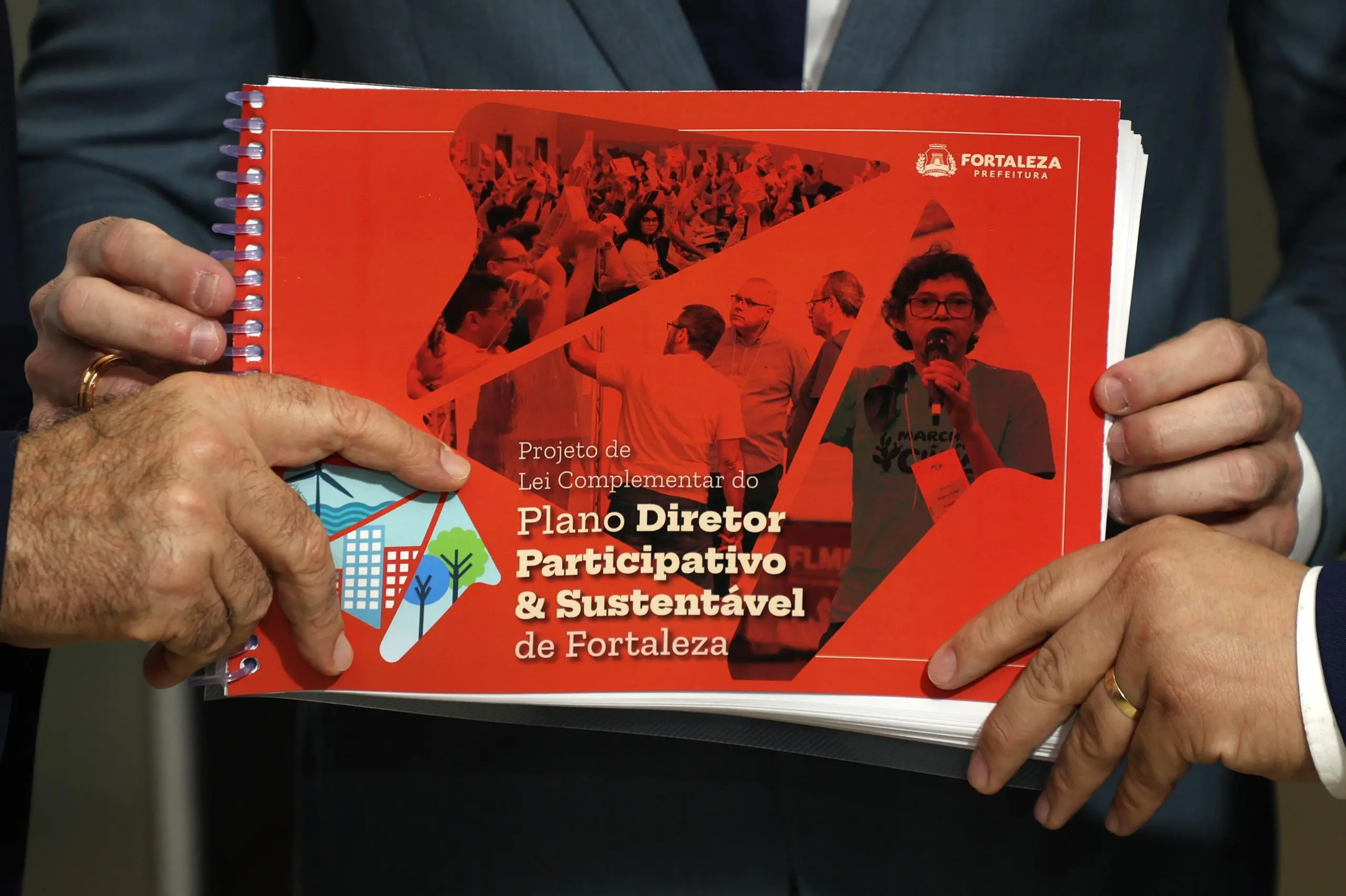 Foto da capa do Plano Diretor de Fortaleza de 2025.