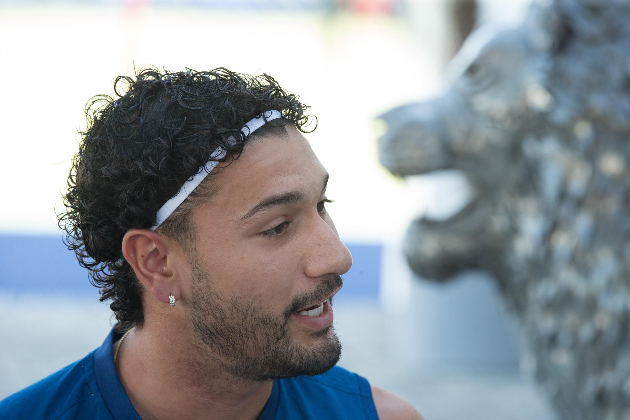 Foto de Mancuso, que fala sobre possibilidade de atuar em outras posições no Fortaleza