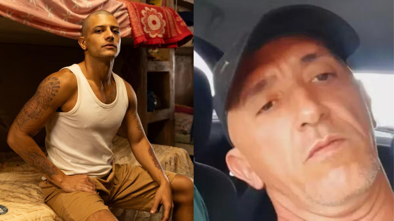 Kelner Macêdo com Chistian lado a lado em uma foto colagem para matéria sobre personagens mais notórios do país.