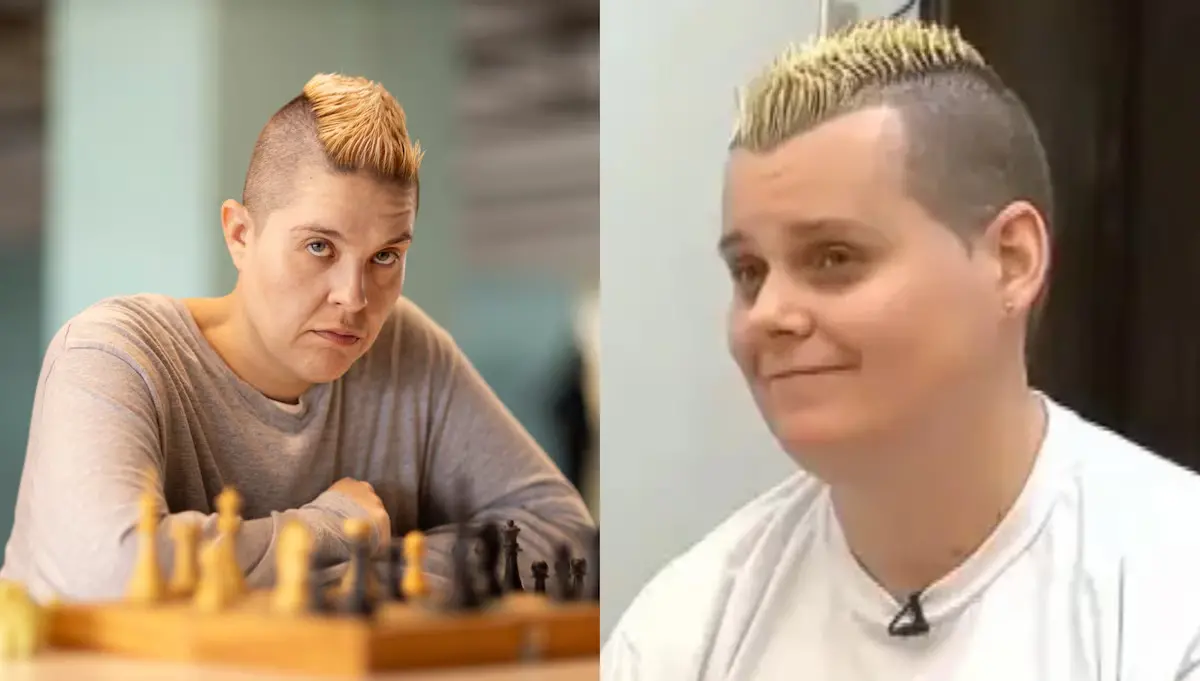 Letícia Rodrigues com Sandrão lado a lado em uma foto colagem para matéria sobre personagens mais notórios do país.