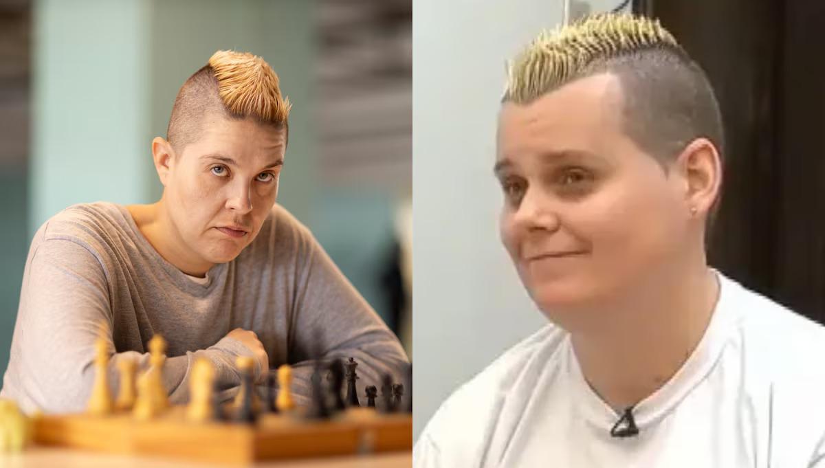 Letícia Rodrigues com Sandrão lado a lado em uma foto colagem para matéria sobre personagens mais notórios do país.