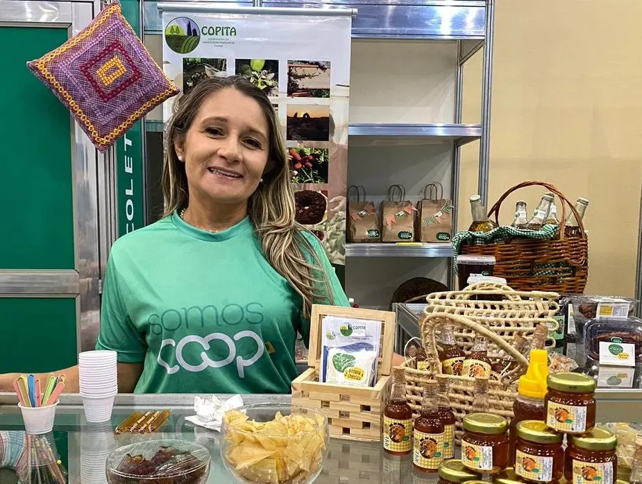 Foto de Marli Oliveira, produtora rural natural de Itapagé, no Ceará, e fundadora da Copita.