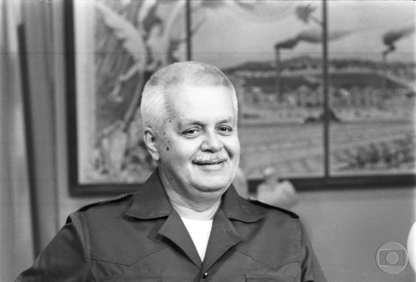 Cláudio Corrêa e Castro em cena de novela.