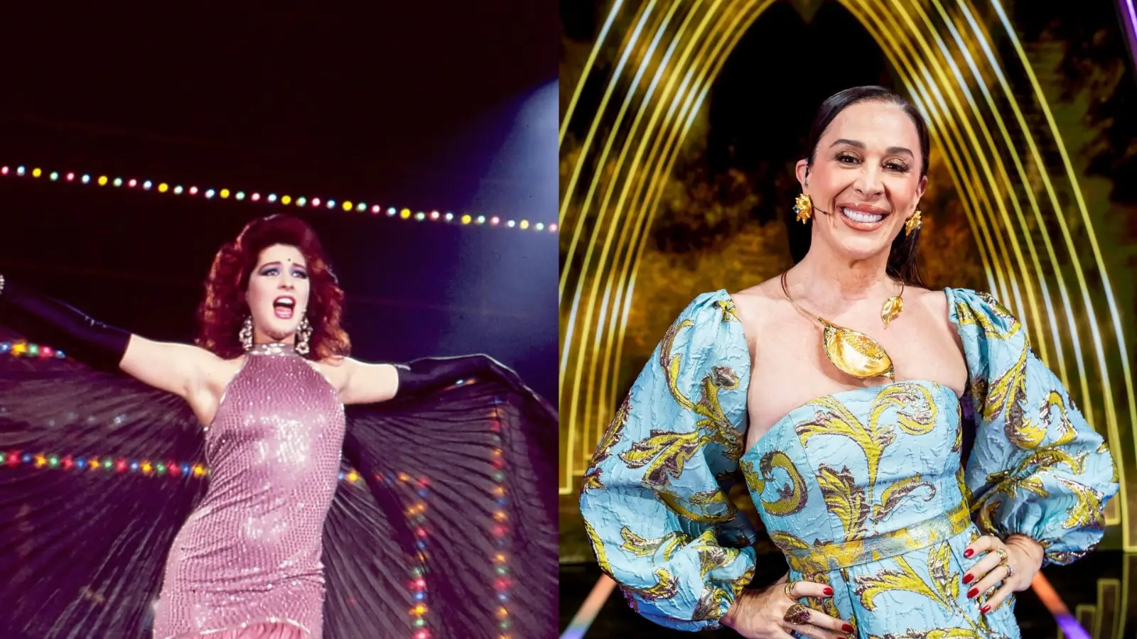 Antes e depois de Claudia Raia desde o lançamento de Rainha da Sucata.