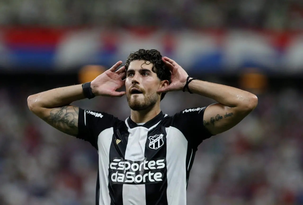Pedro Raul em ação pelo Ceará