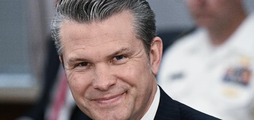 O Secretário de Guerra, Pete Hegseth.