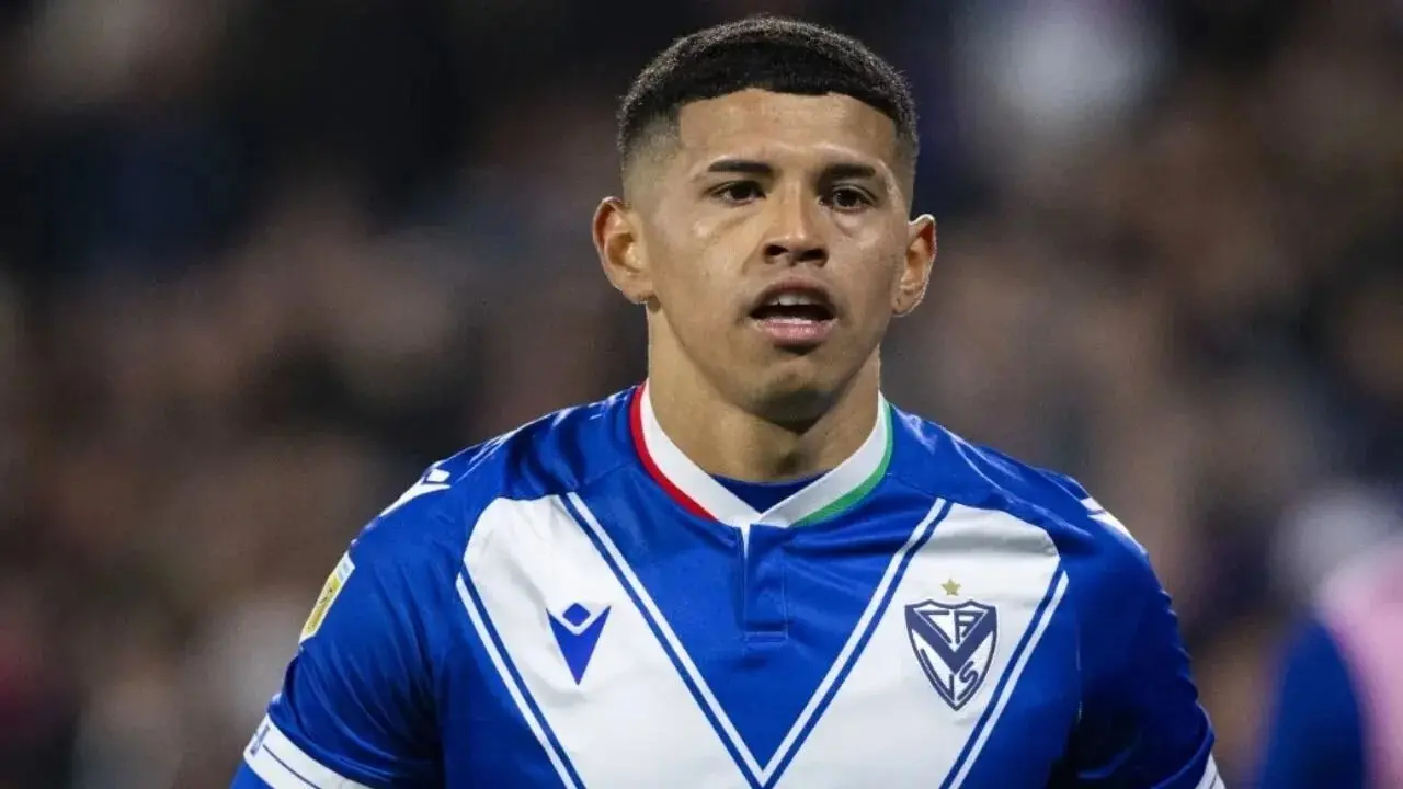 Machuca em ação pelo Vélez Sarsfield, da Argentina