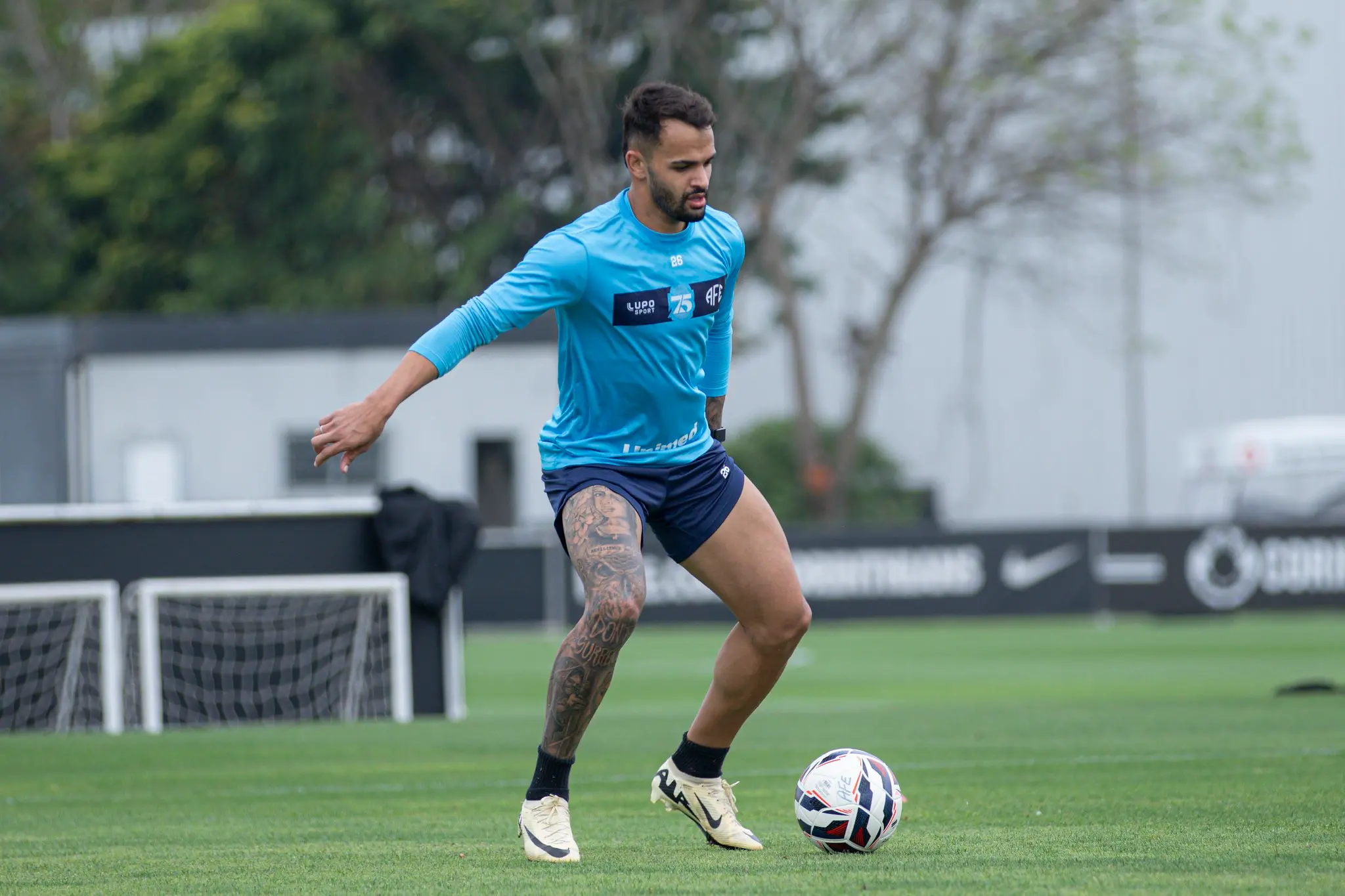 Eric Melo em ação pelo Ferroviária-SP