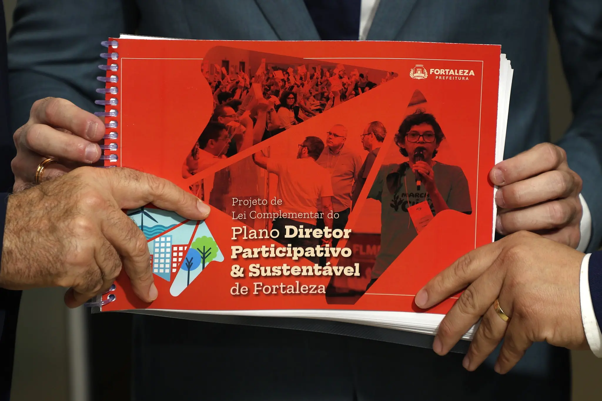 Foto do Plano Diretor de Fortaleza.