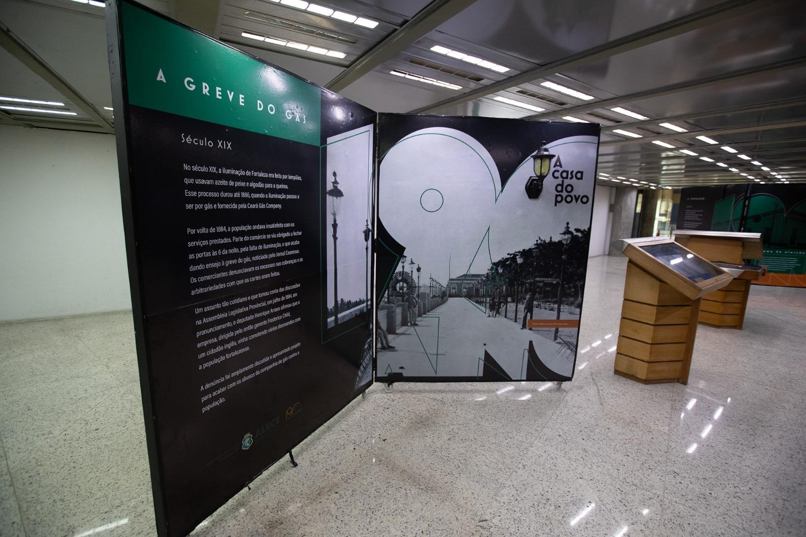 Greve do Gás foi destaque na exposição de 190 anos da Alece.