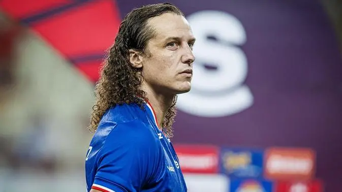 David Luiz em ação pelo Fortaleza