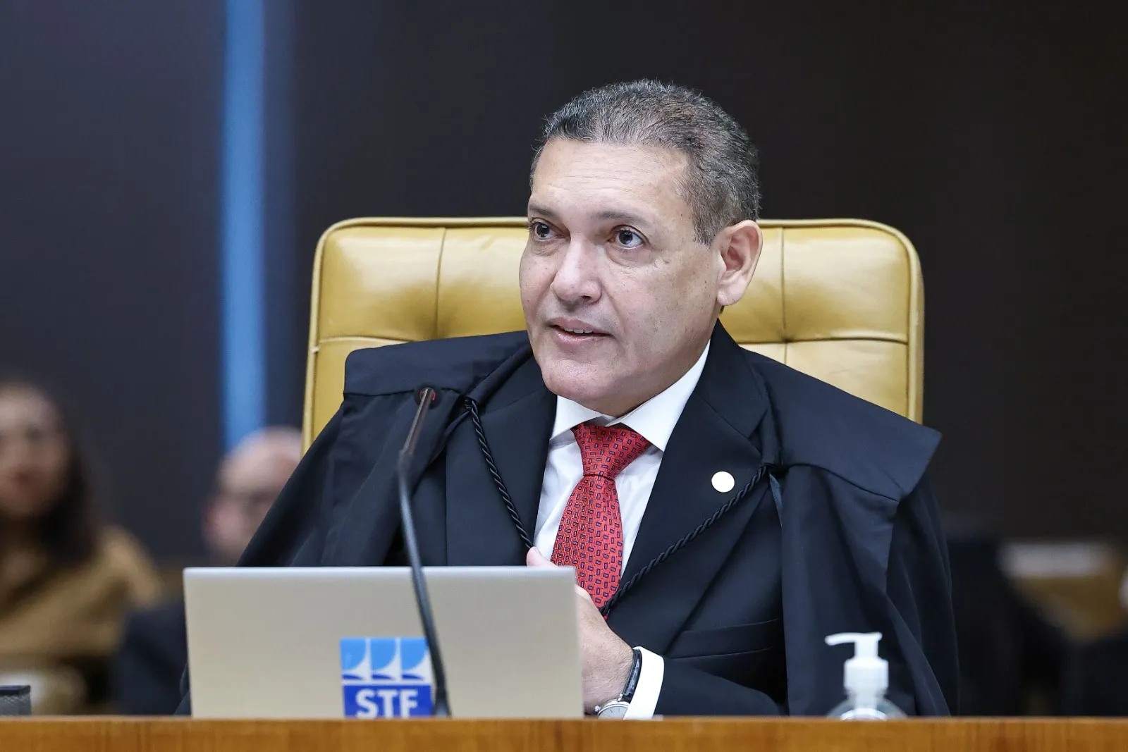 O ministro Nunes Marques (na foto) atendeu a uma ação ingressada pelo partido Solidariedade.