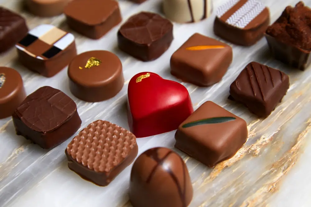 foto de kit de chocolates artesanais.