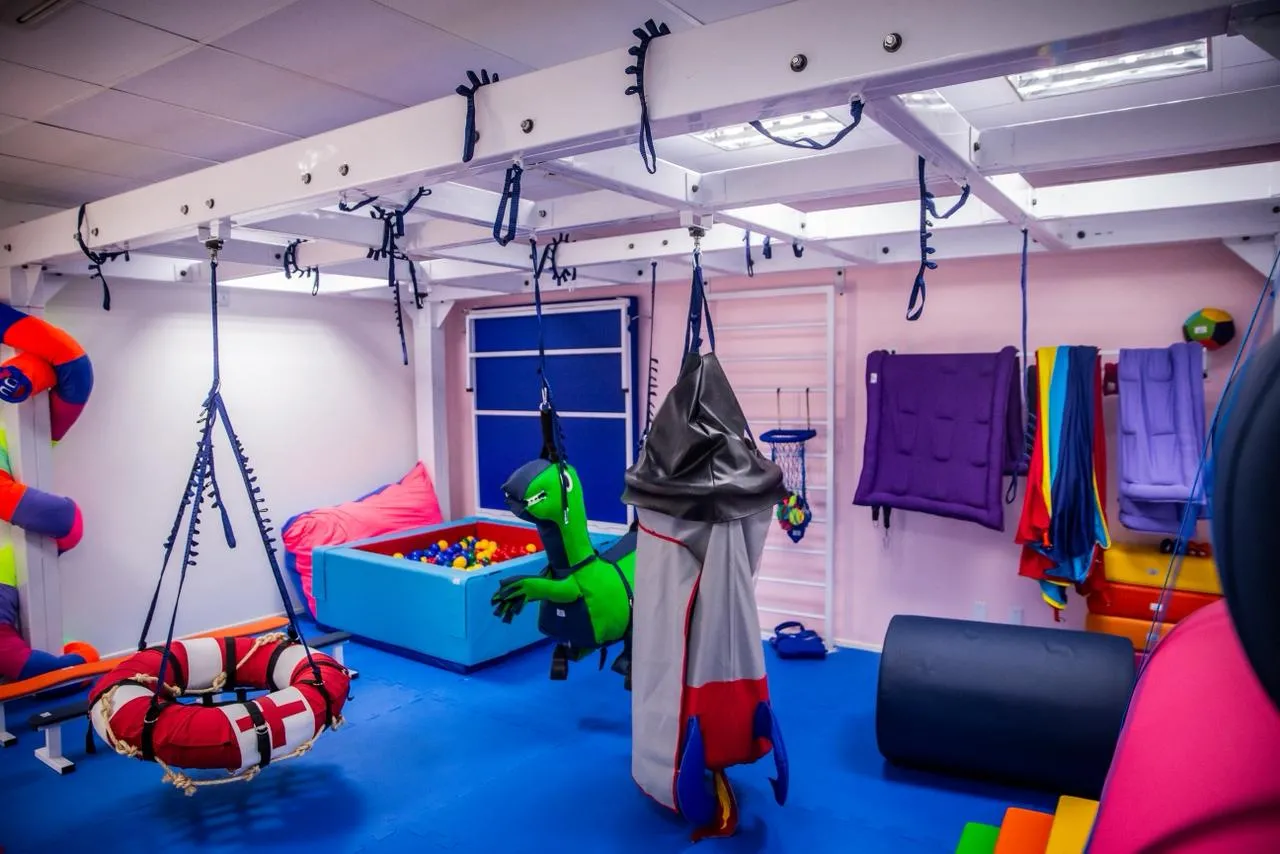 Sala de fisioterapia.