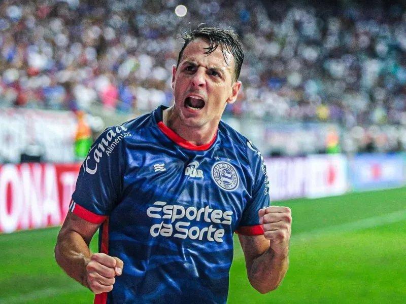 Arias em ação pelo Bahia