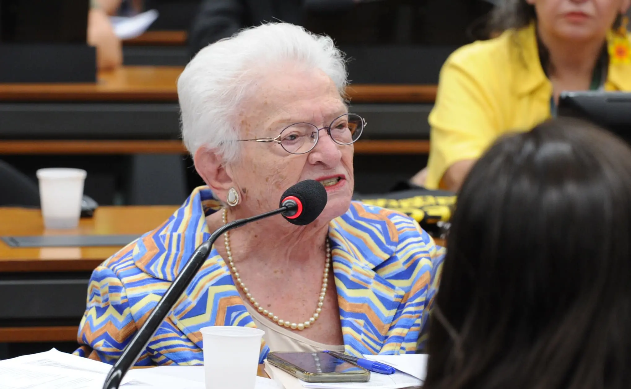 Foto da deputada Luiza Erundina (Psol).