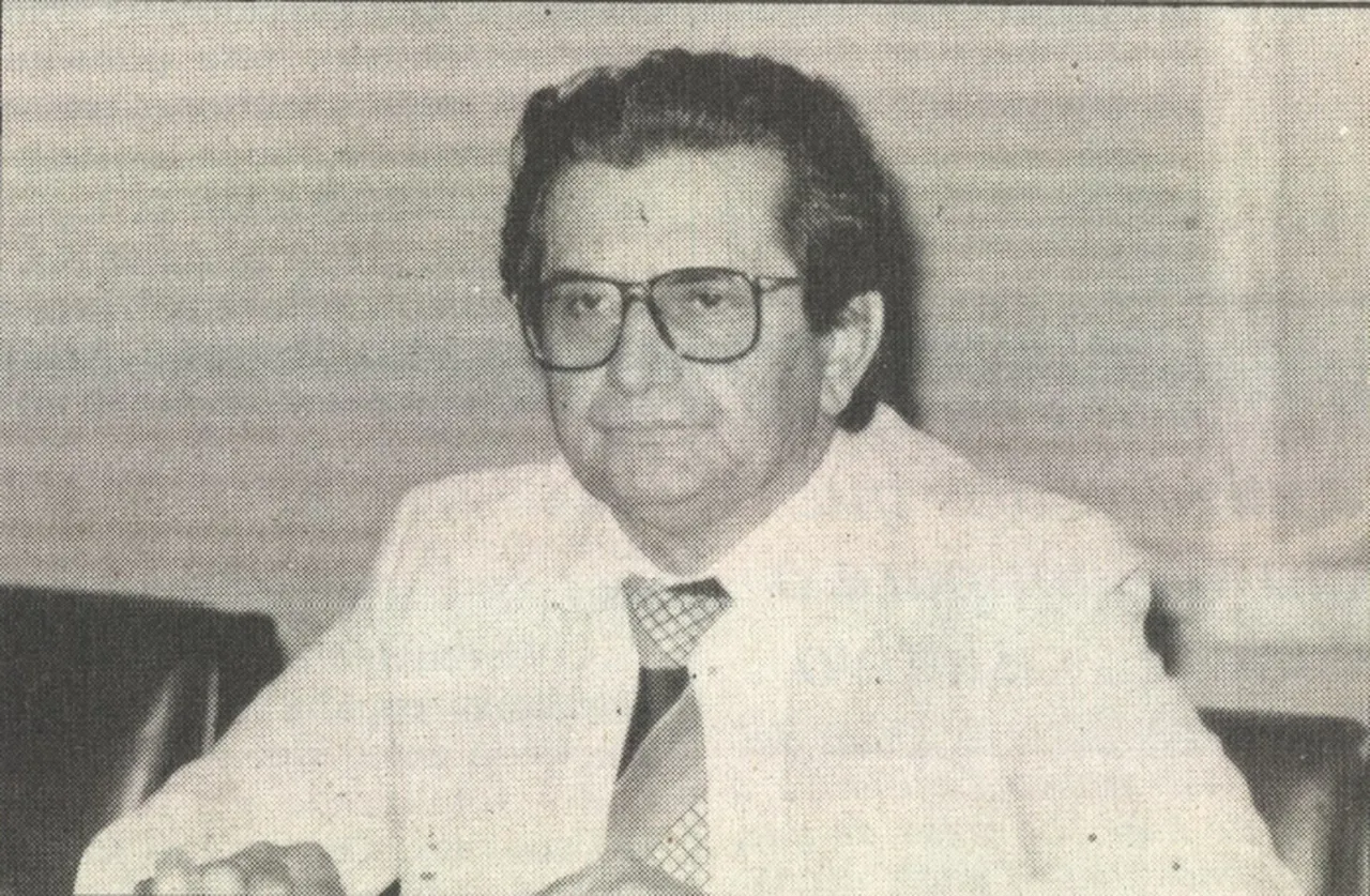 Deputado estadual João Viana de Araújo em 1995.