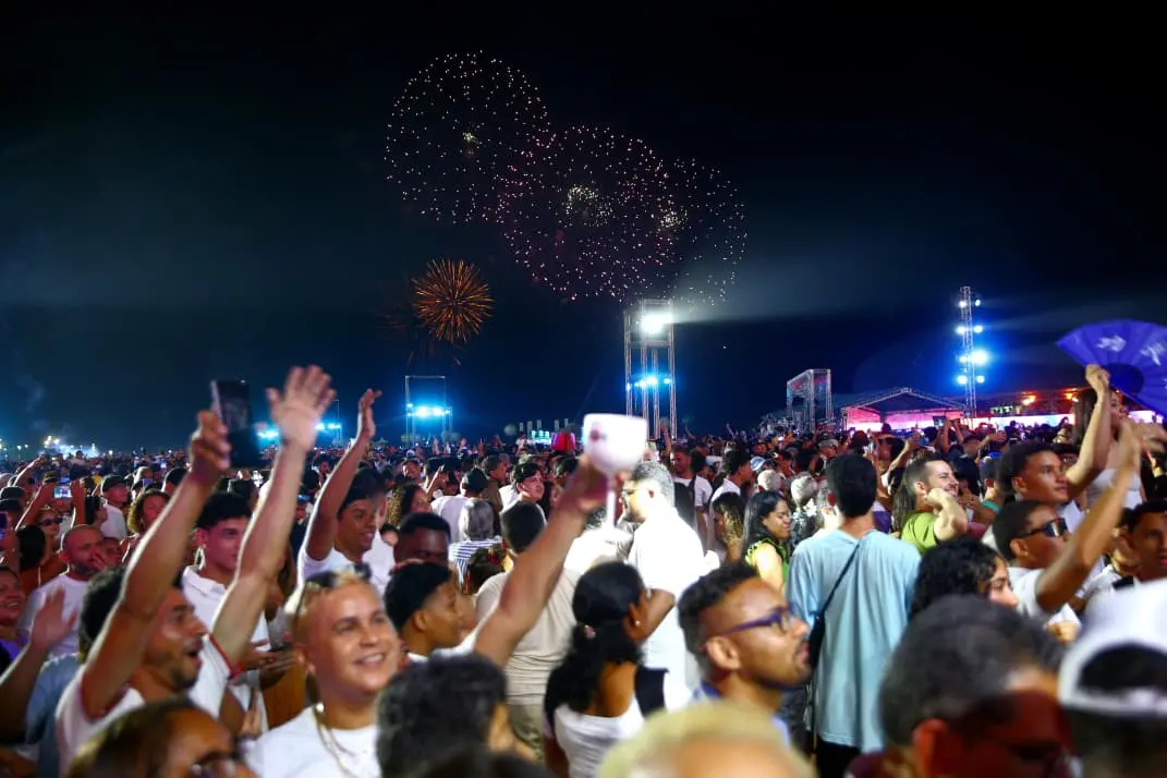 fogos Réveillon em Fortaleza.
