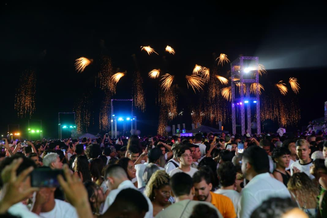 fogos Réveillon em Fortaleza.