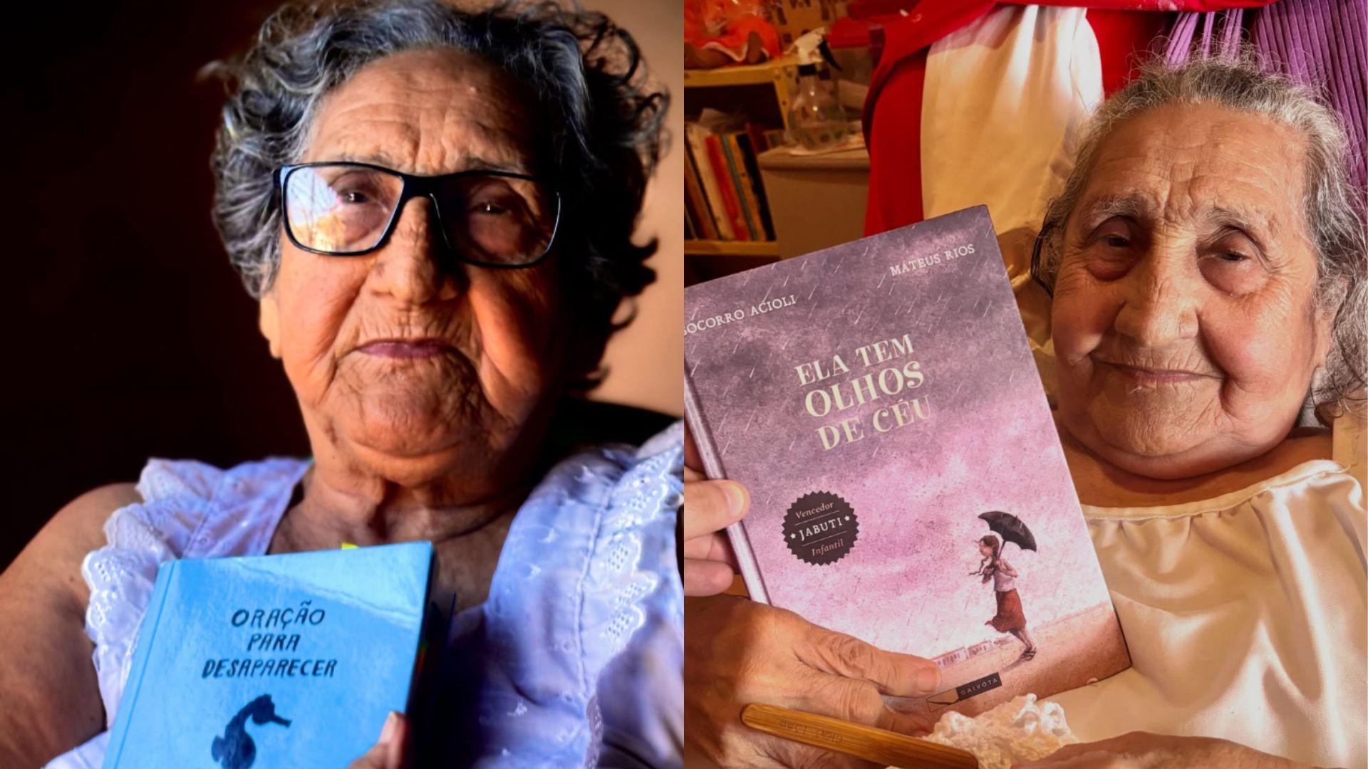 Laurinha e seus livros.