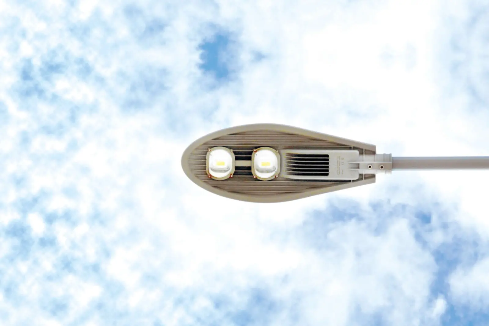 Foto de luminária de LED.