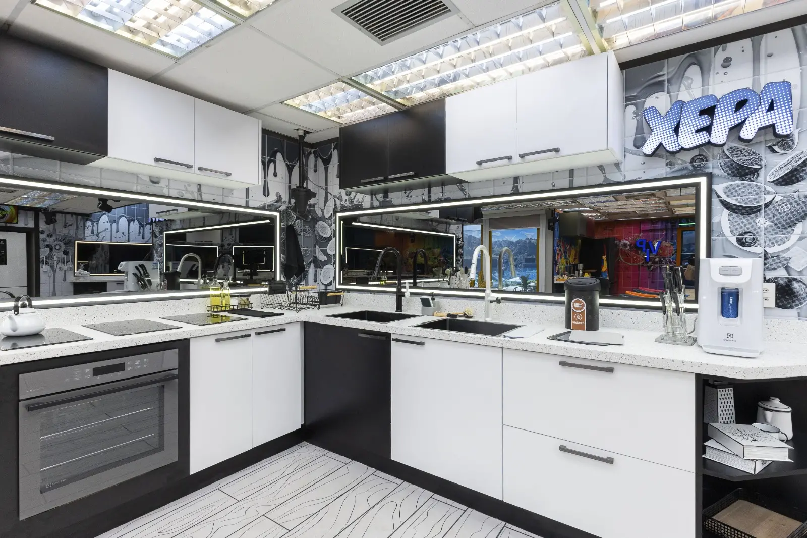 foto da cozinha xepa BBB 26.