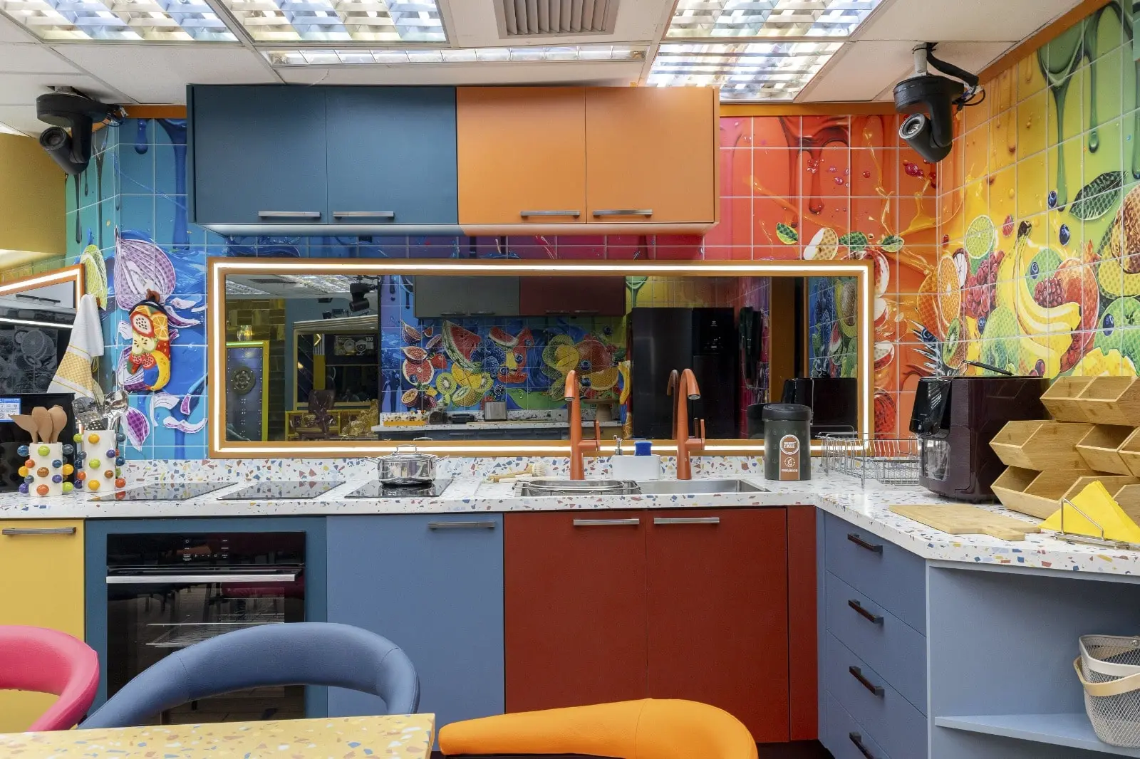 foto da Cozinha VIP do BBB 26.