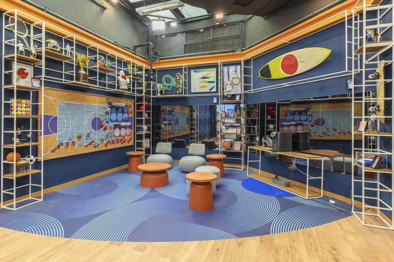 foto da nova academia do BBB 26.