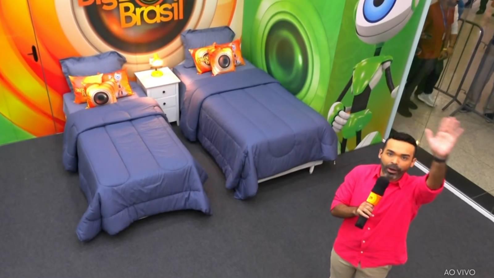 Casa de vidro do BBB 26 da região norte em manaus, no amazonas.