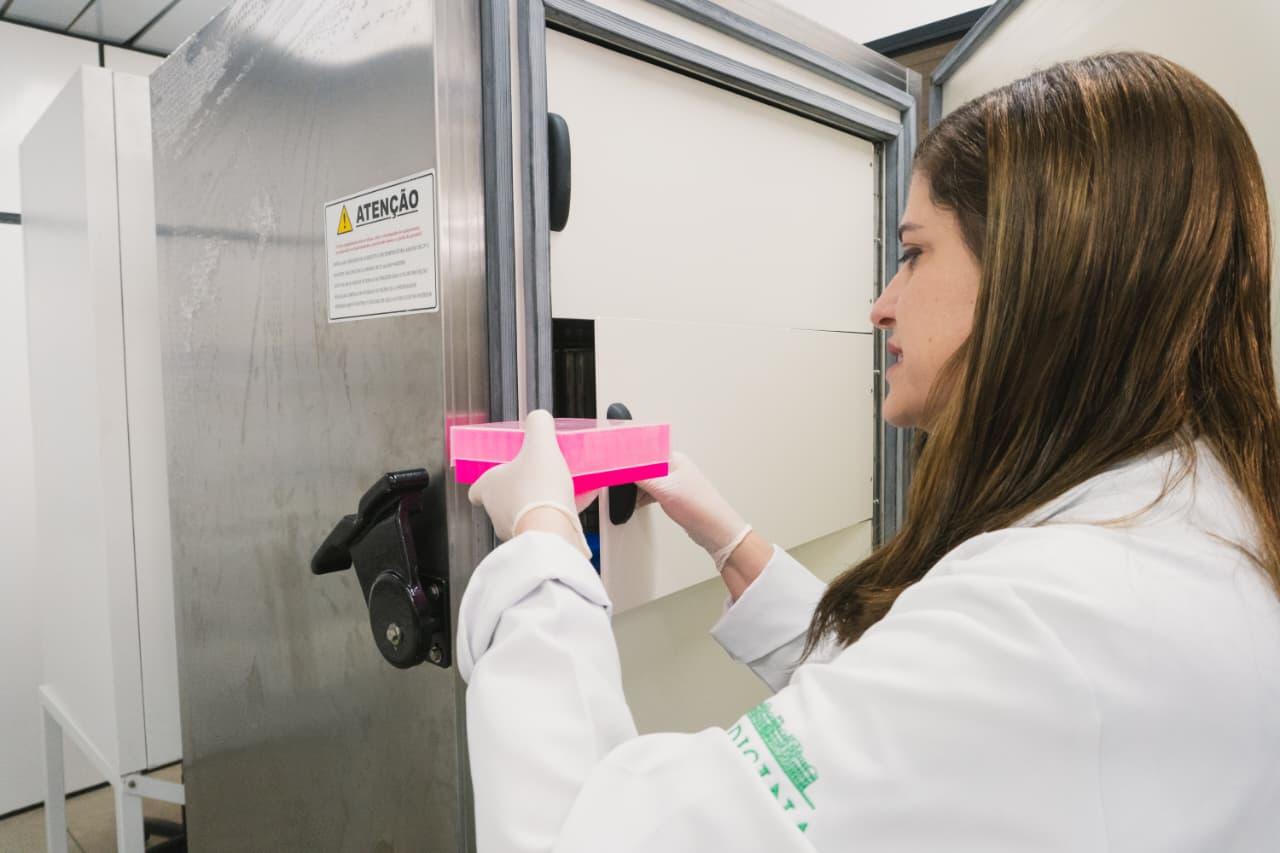 Professora Denise Carvalho, do Laboratório de Genética Médica (Lagem), da Universidade Estadual do Ceará (Uece).