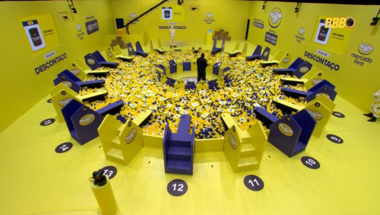 Campo de provas do BBB 26.