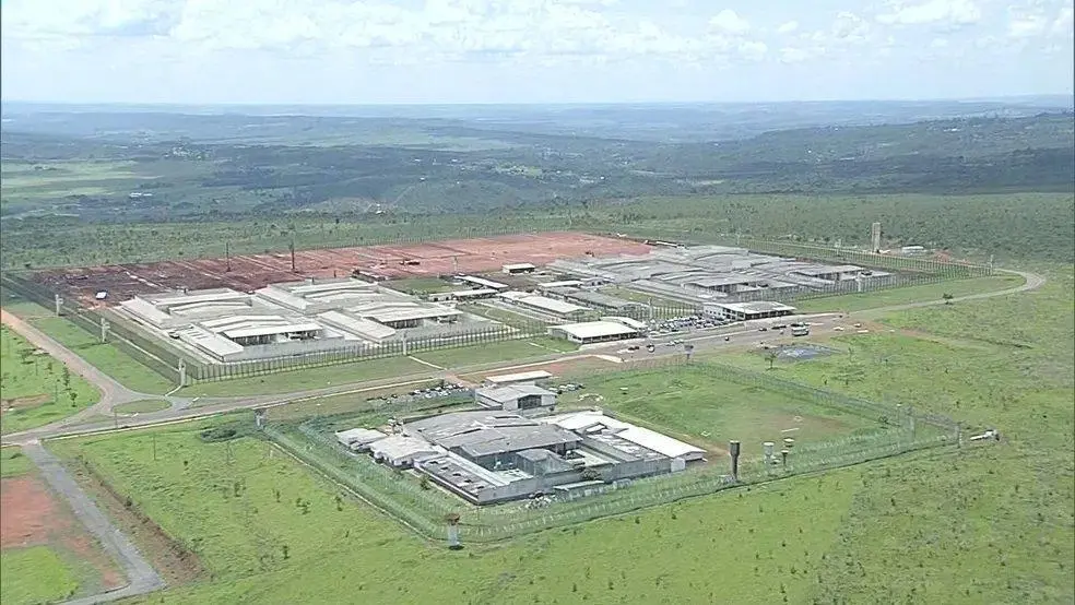 Visão aérea do Complexo Penitenciário da Papuda, também conhecido como Papudinha, onde Bolsonaro foi transferido por decisão de Moraes.