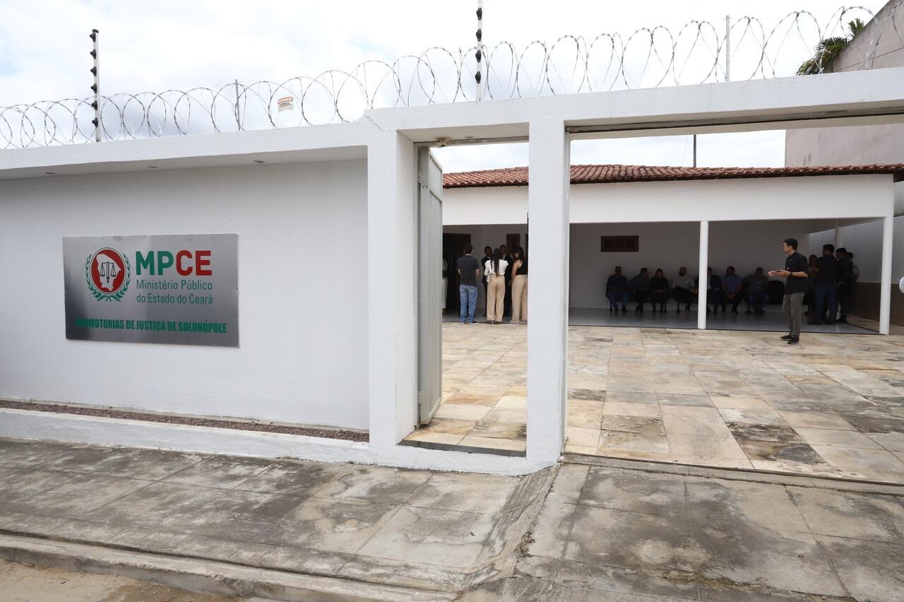 Foto da Promotoria de Justiça de Solonópole, no Ceará.