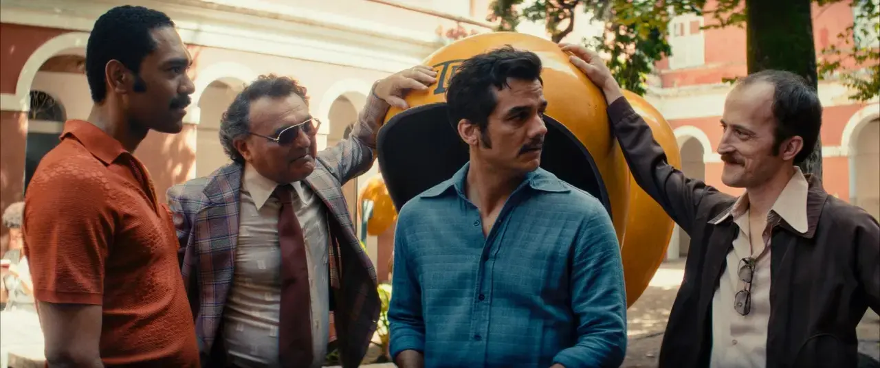 Cena do filme O Agente Secreto.