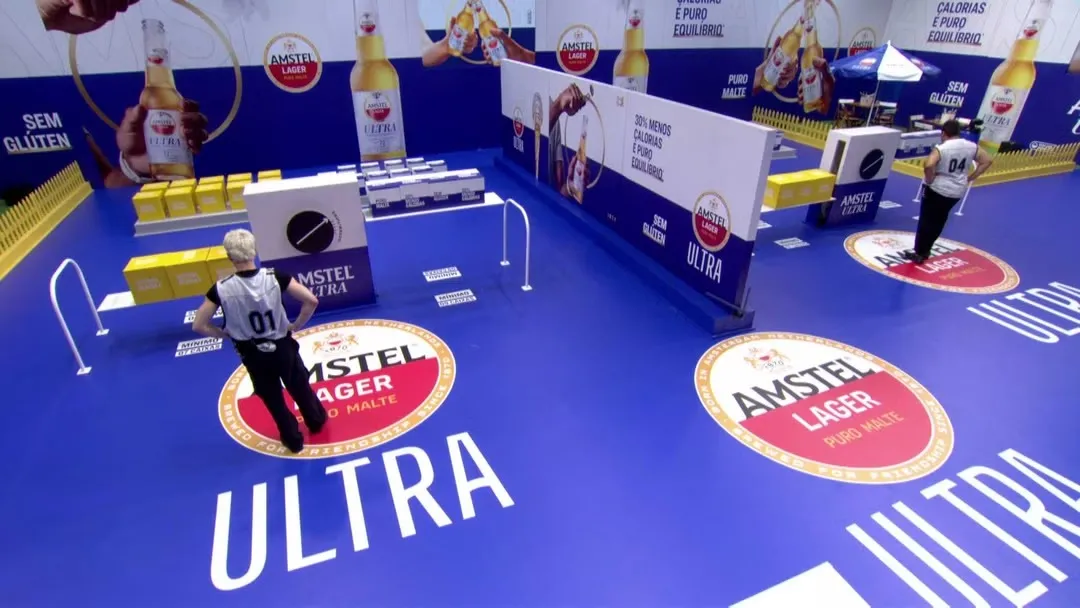 A segunda e última etapa da prova contou com semifinal e final.
