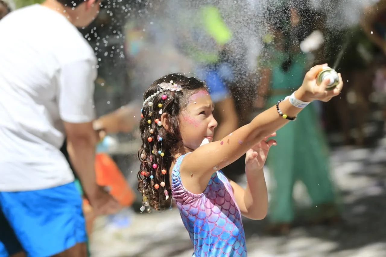 O festejo é destinado ao público infantil.