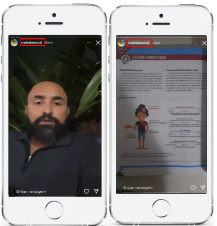 Pai fez vídeo em que questionava material didático utilizado pela escola.