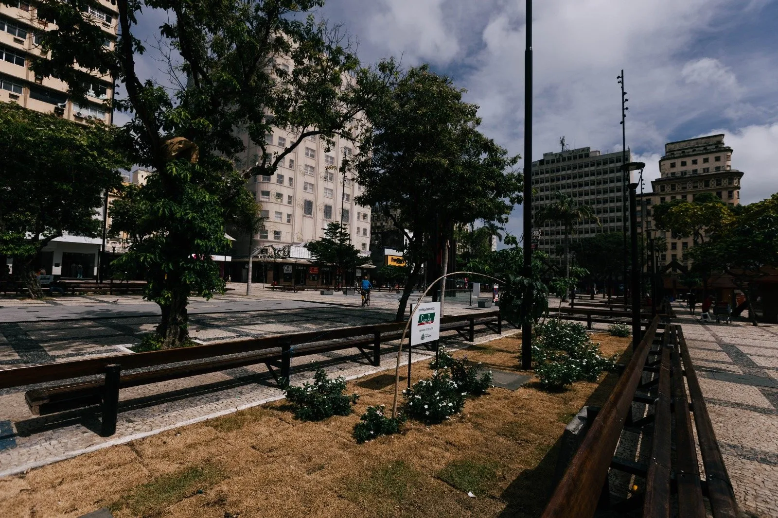 Para o arquiteto Lucas Rozzoline, instalar grama sintética é como 'estender lonas de plástico pelo chão'. Ele destaca que, ao contrário das plantas naturais, esse revestimento acumula calor e impede que o solo realize trocas essenciais com o ecossistema.