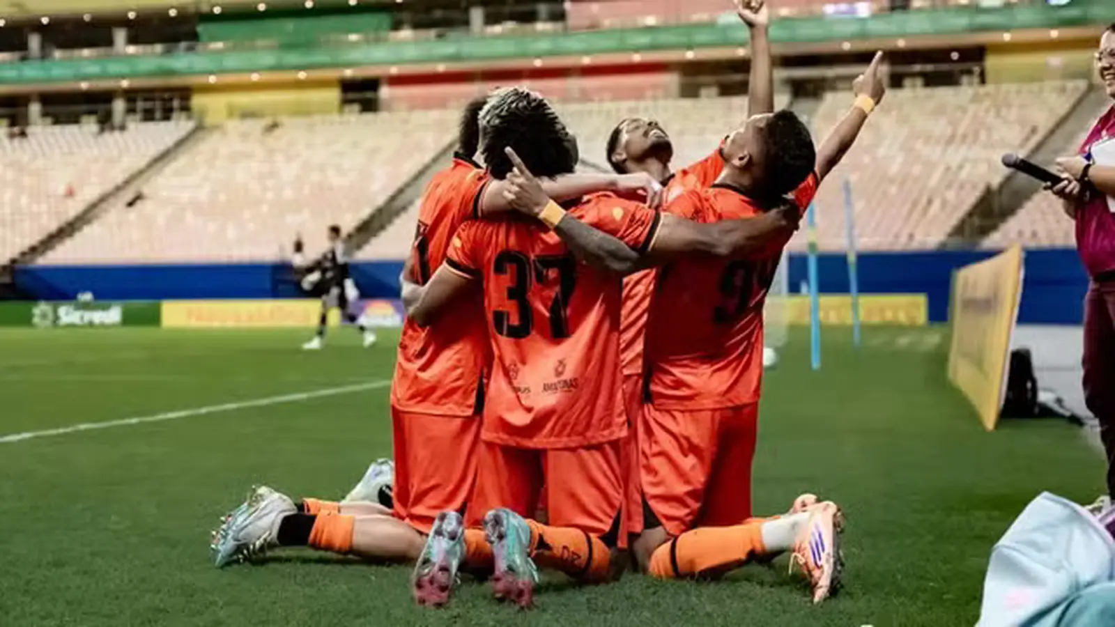 Atletas do Manauara em ação