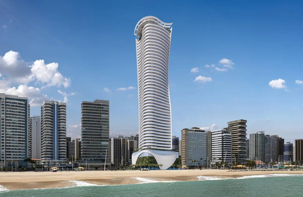 Imagem do superprédio.