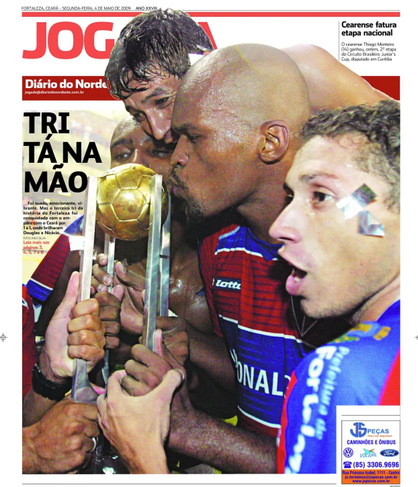 Fortaleza foi campeão cearense em 2009