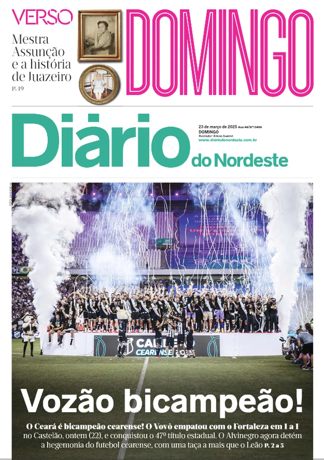 Ceará foi campeão cearense em 2025