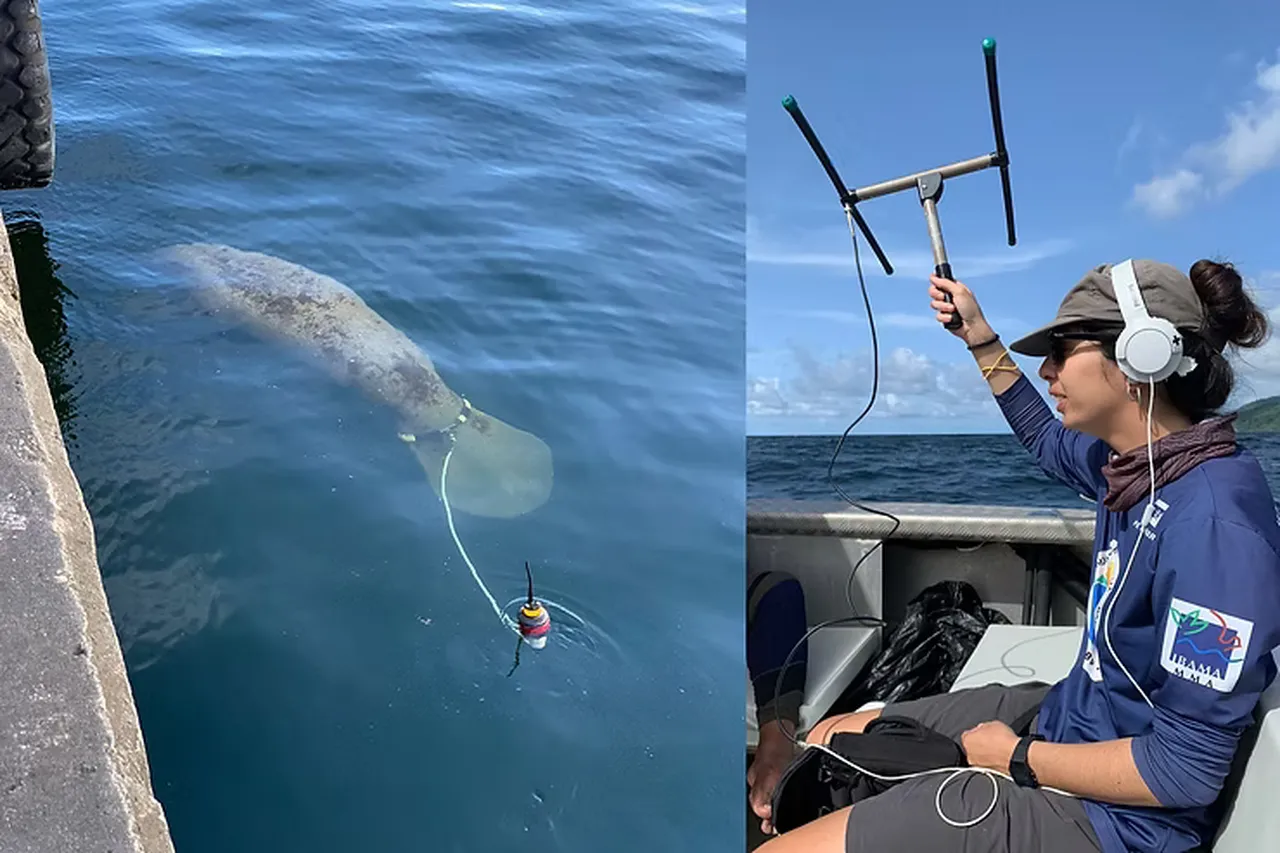 Aquasis acompanhado a migração de 'Tico' na Ilha de Tobago, no Caribe.
