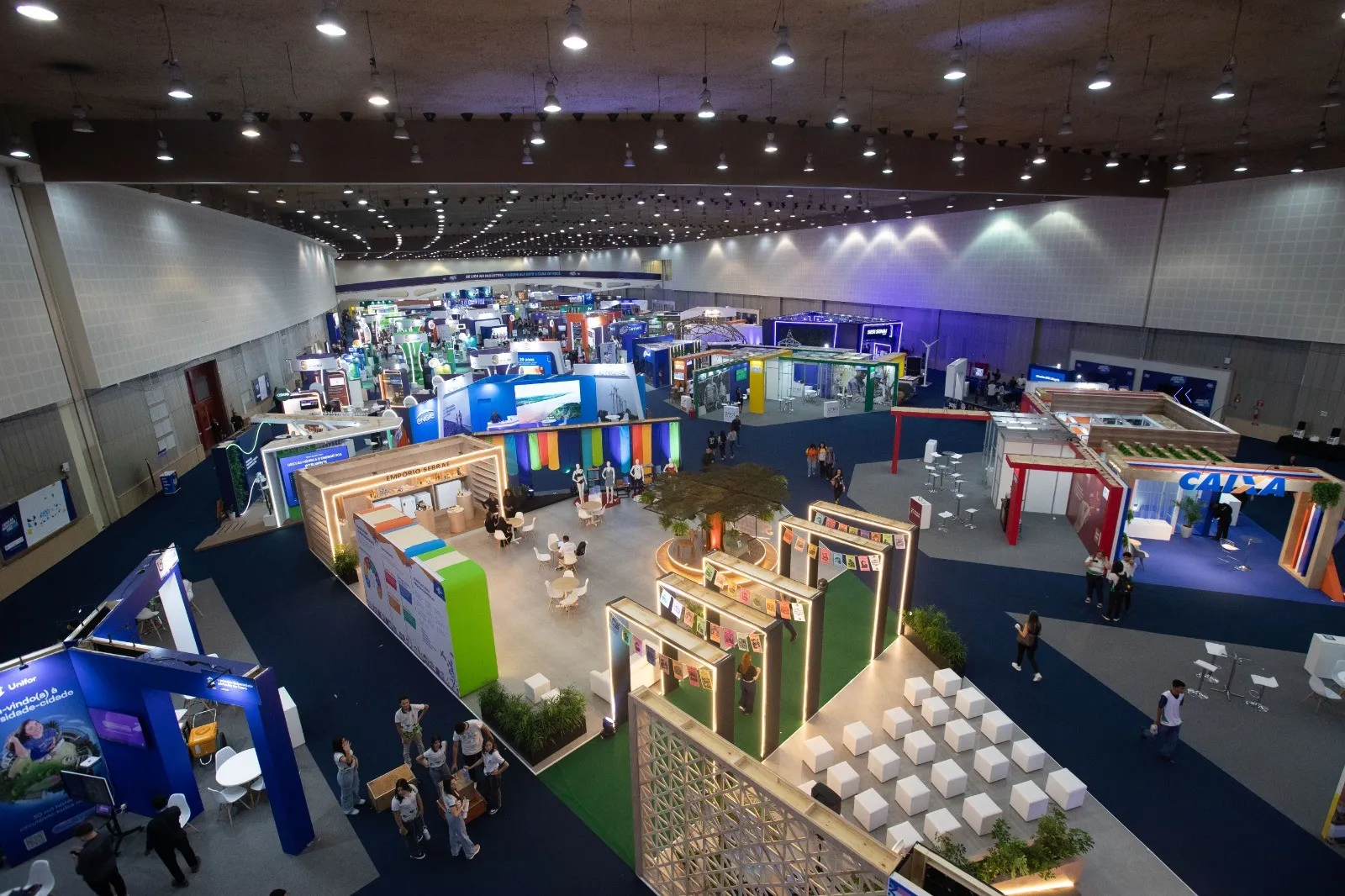 O evento propunha a integração da indústria com economia, cultura e inovação.